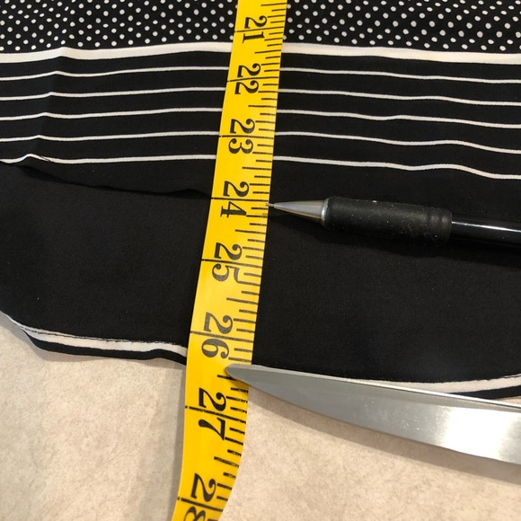 ⭐️ Ann Taylor LOFT Striped Long Sleeve Blouse EXTRA SMALL - Picture 12 of 12